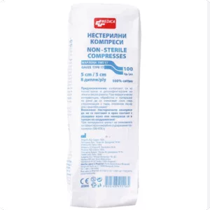 Компресионни марли 5х5 см /п100/ 13н ZS