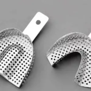 Перфорирани стоманени лъжици за отпечатъци